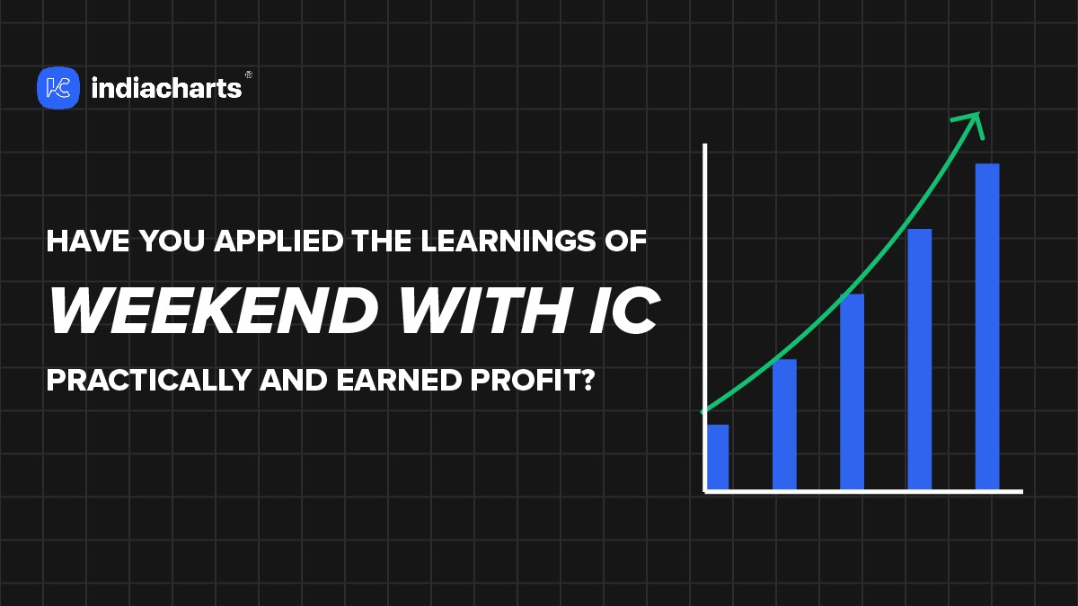 indiacharts's tweet photo. Let us know one key learning that has helped you a lot!
#weekendwithIC #weeklyinsights #sharemarket #marketanalysis #predictions #insights #discussionforum #lifelonglearning #indiacharts https://t.co/qiAsI4iTnp
