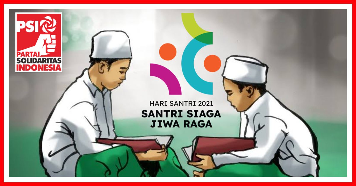 #HariSantriNasional2021 
#SantriSiagaJiwaRaga
#harisantri2021
#PartaiSolidaritasIndonesia
#HadirKerjaUntukRakyat