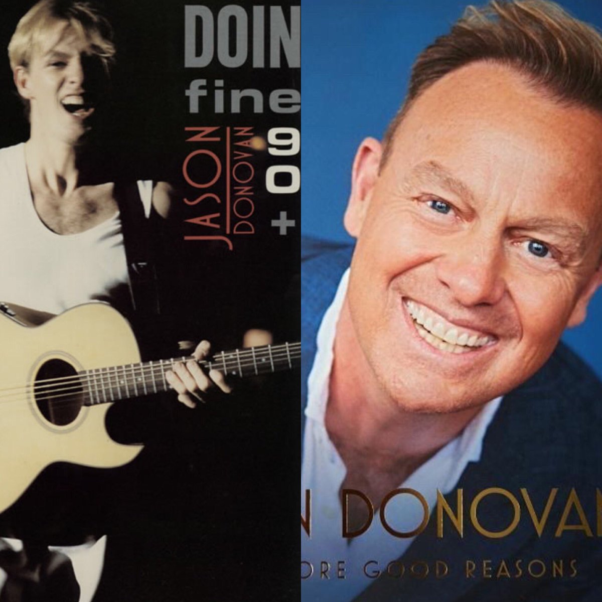 How it started and now! #FlashSaleFriday #thenandnow @JDonOfficial #doingfinetour #evenmoregoodreasonstour