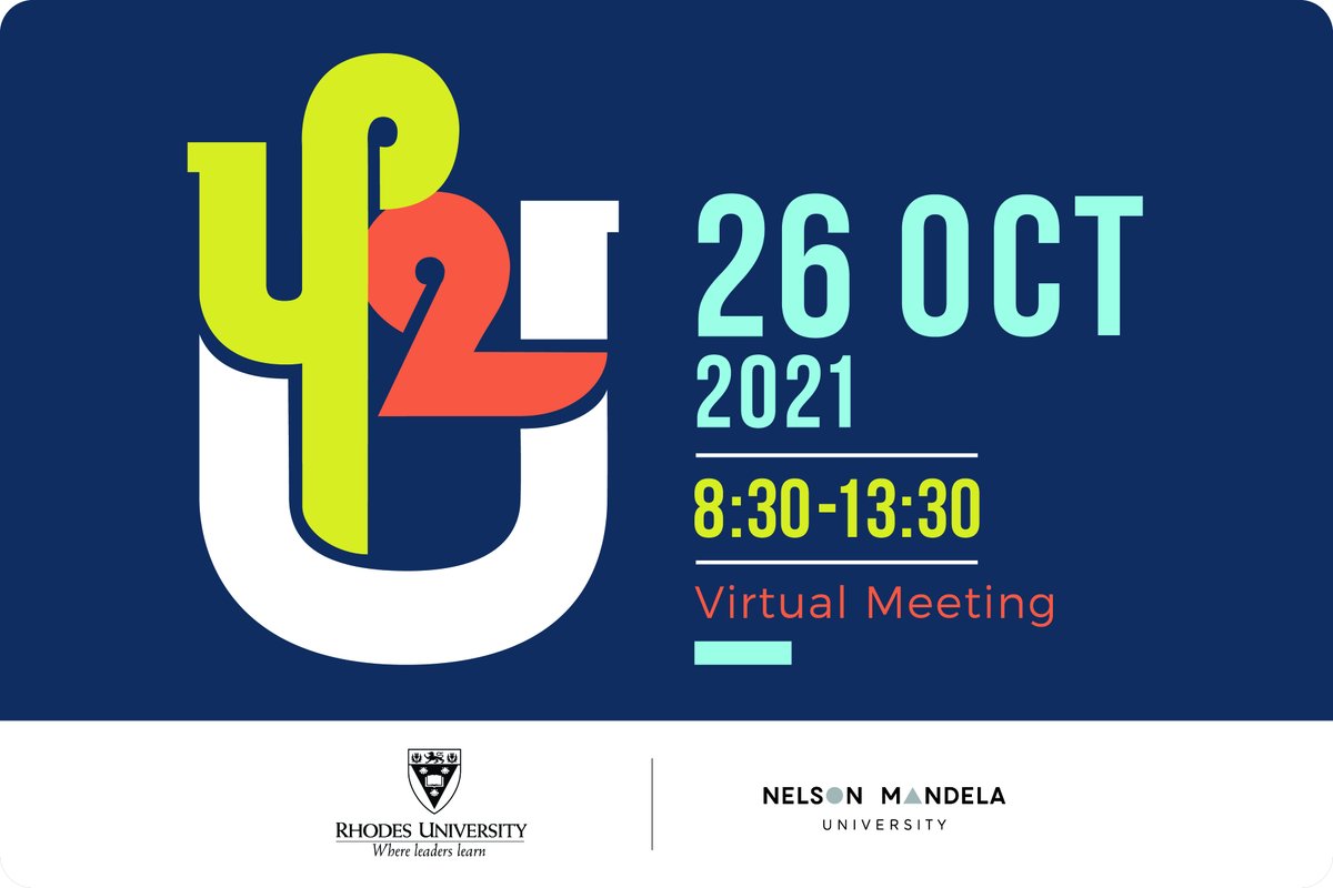 We are excited to be hosting the annual UP2U conference next week alongside our <a href="/Rhodes_Uni/">Rhodes University</a> Learning and Teaching colleagues! Link to register: docs.google.com/forms/d/e/1FAI… <a href="/nicolapallitt/">Dr Nicola Pallitt</a>