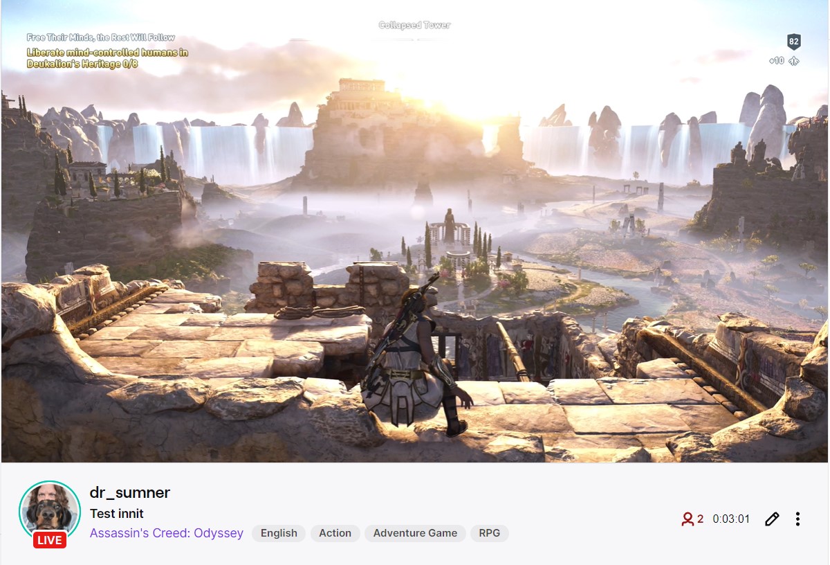 Dr_Sumner's tweet photo. Got my @Twitch stream set up for my gaming marathon challenge for @winstonswish on 5th November! Does this make me relevant now?
If you would like to sponsor me for this challenge, please go to: https://t.co/y1dTMaQP23
Let's smash that ยฃ500 target!
#MyPlayer2 #TeamWinston https://t.co/0BOoi1YdHD
