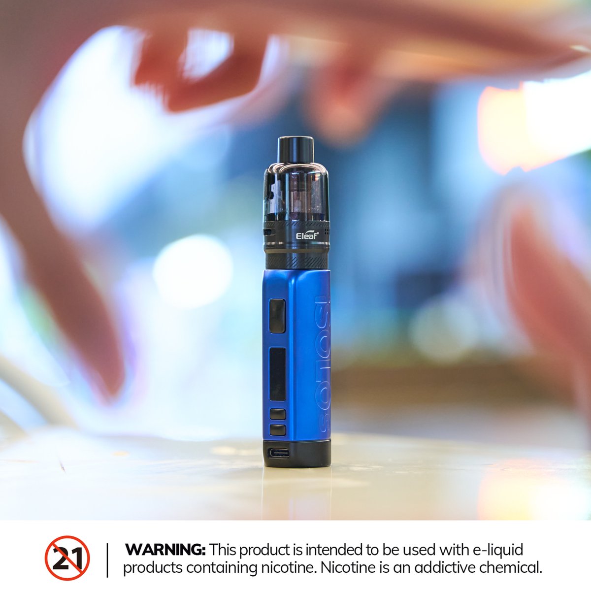 EleafGlobal's tweet photo. Today's vape setup, Eleaf iSOLO S! What's yours?ππ
Warning: This product may contain nicotine. Nicotine is an addictive chemical. Our products are restricted to adults 21+ only.β
β
#eleaf #dlvaping #meshcoil #vapefam #eleafglobal #boxmod #isolos #eleafisolos #gxtank https://t.co/yJn15YHE5v