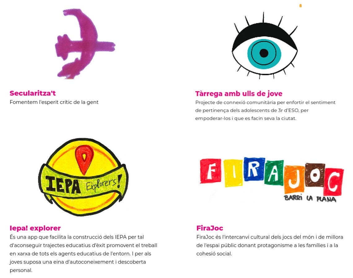 EDhack_Tarrega's tweet photo. 📢 Atenció!
Ja pots consultar en obert les solucions prototipades i presentades durant l'#EDhackTàrrega.
Enhorabona, edhackers! https://t.co/PnAiI2KejA
Animem a la comunitat a apoderar-se d'aquest treball i seguir desenvolupant-lo!
Amb vosaltres, #ElsCarrersSeranDeTothom! https://t.co/sdLHINsA7I