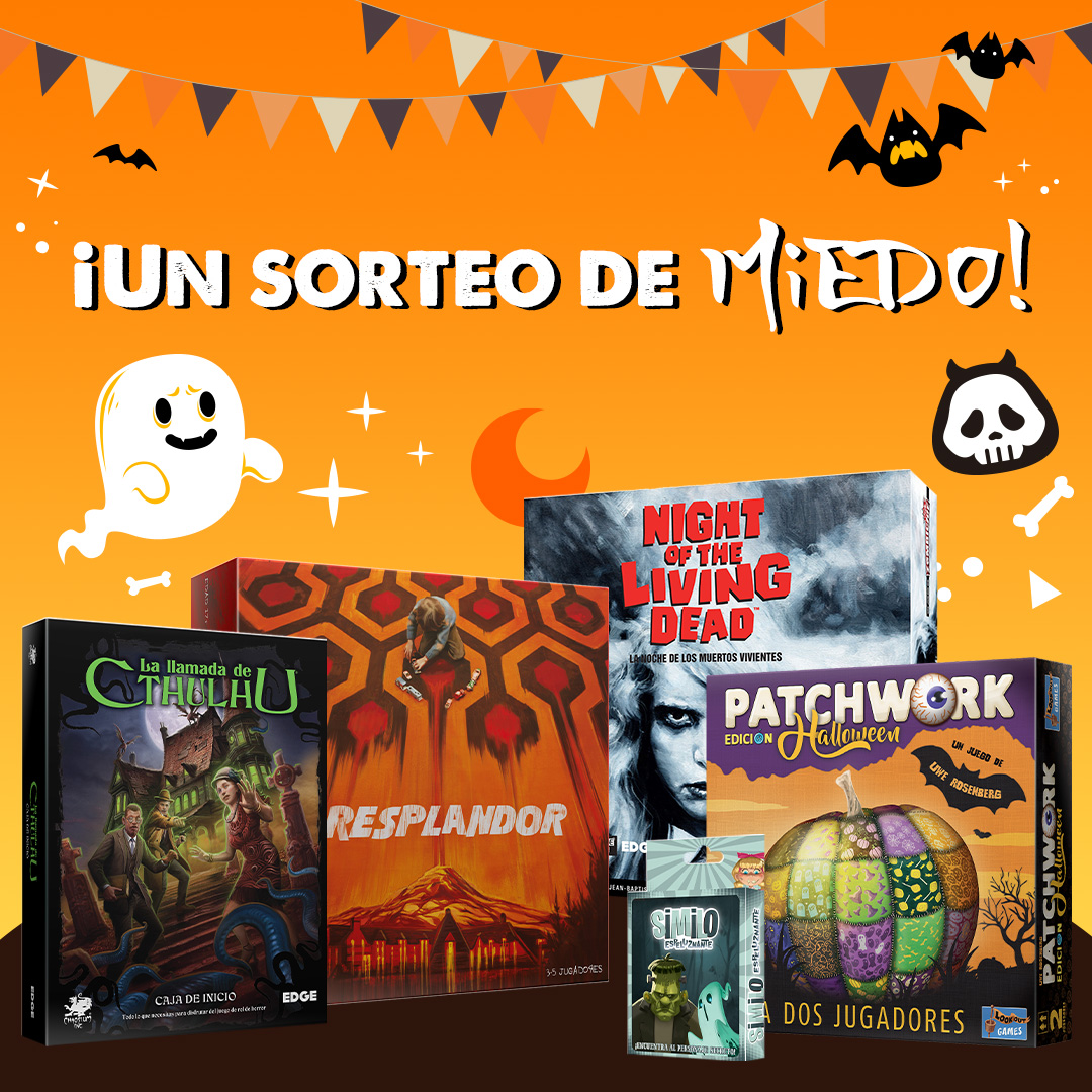 ¡¡SORTEO TERRORÍFICO!!

¡Este Halloween te ayudamos a pasar miedo de la manera más divertida con este pack aterradoramente divertido!

Para participar solo tienes que

1️⃣ Seguirnos
2️⃣ Dar RT a este post
3️⃣ Mencionar a esa persona con la que adoras pasar miedo

¡Buena suerte!
