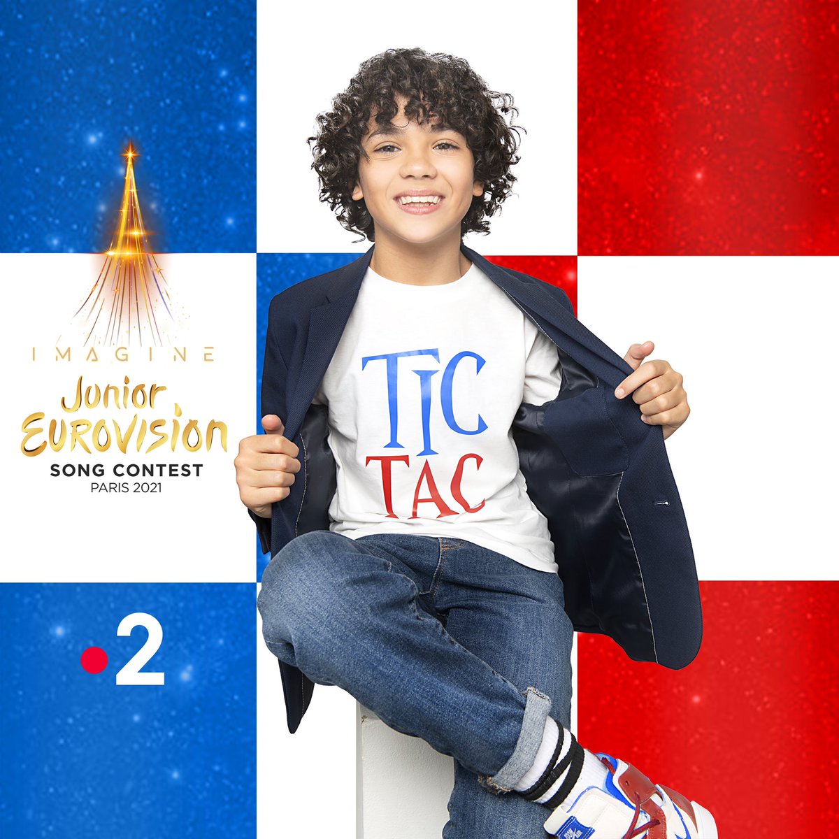 WarnerMusicFR's tweet photo. Nous sommes fiers de vous annoncer qu’Enzo, jeune artiste de 13 ans, représentera la France à l’Eurovision Junior le 19 décembre avec son single « Tic Tac » !🇫🇷🔥

@ParlophoneFR @EurovisionF2 @Francetele @enzothesinger https://t.co/tHO6nczZVW
