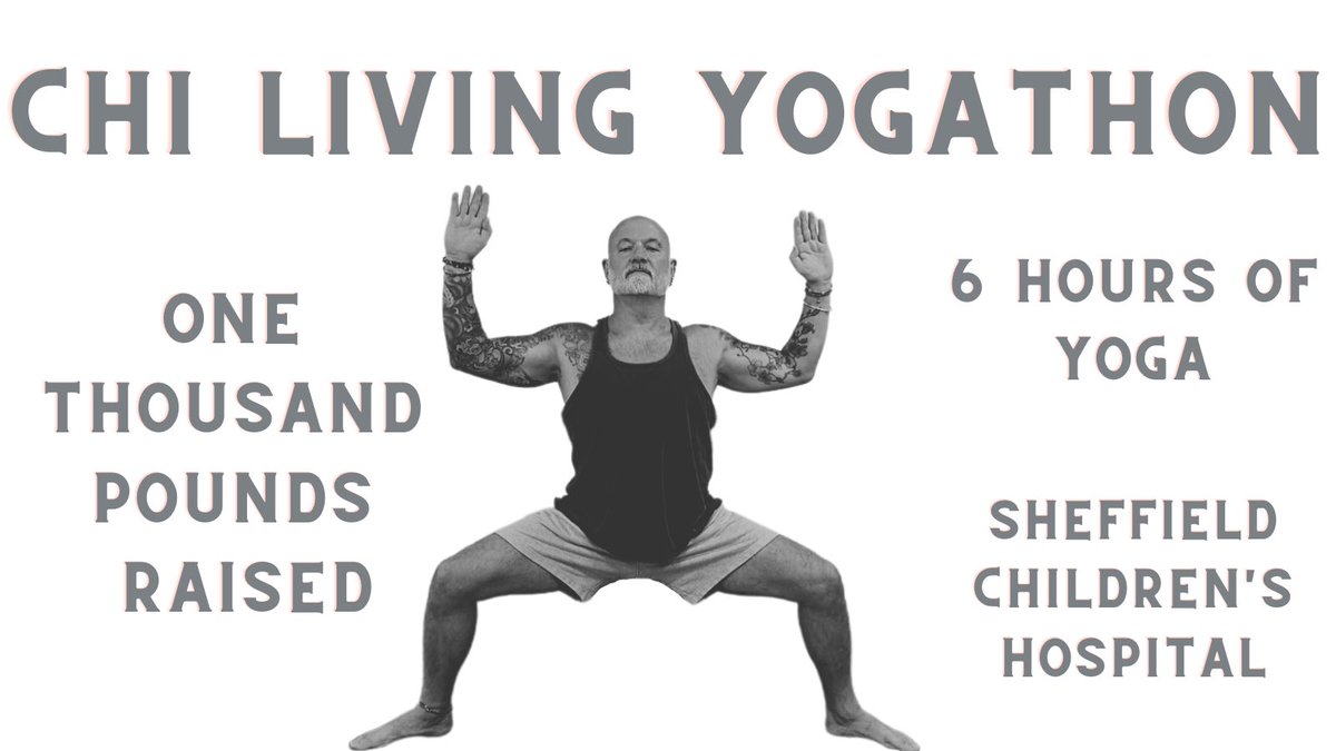 ChiLiving1's tweet photo. On 16th October I took part in a 6 hour Yogathon  - 6 individual yoga classes back to back - to raise money for the amazing @SheffChildrens hospital 
You can donate here,     
https://t.co/FzyZCNBm8S
#sheffield #sheffieldyoga #sheffieldissuper https://t.co/Hh4ViehgTX