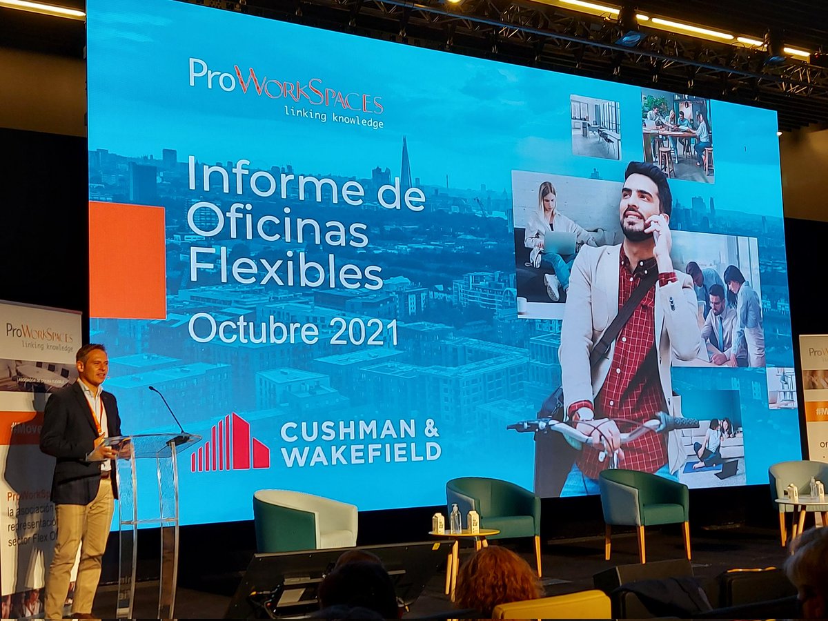 lamichfer's tweet photo. #MoveToFlex Excelente informe lleno de buenas noticias. Que gran trabajo de @ProWorkSpaces y @CushWakeSPAIN https://t.co/IjOC9F4v1M