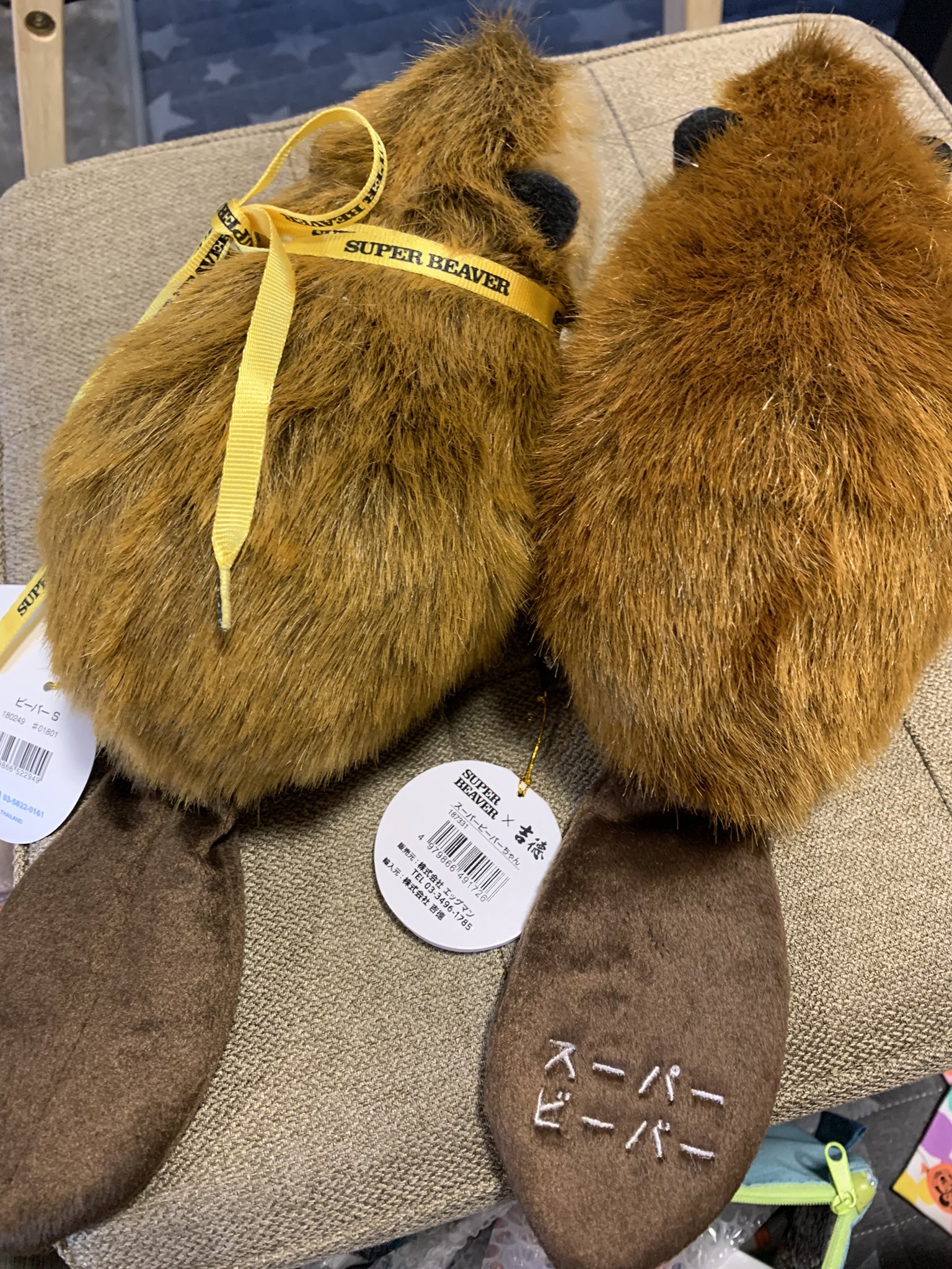 SUPER BEAVER 公式グッズ スーパービーバーちゃん