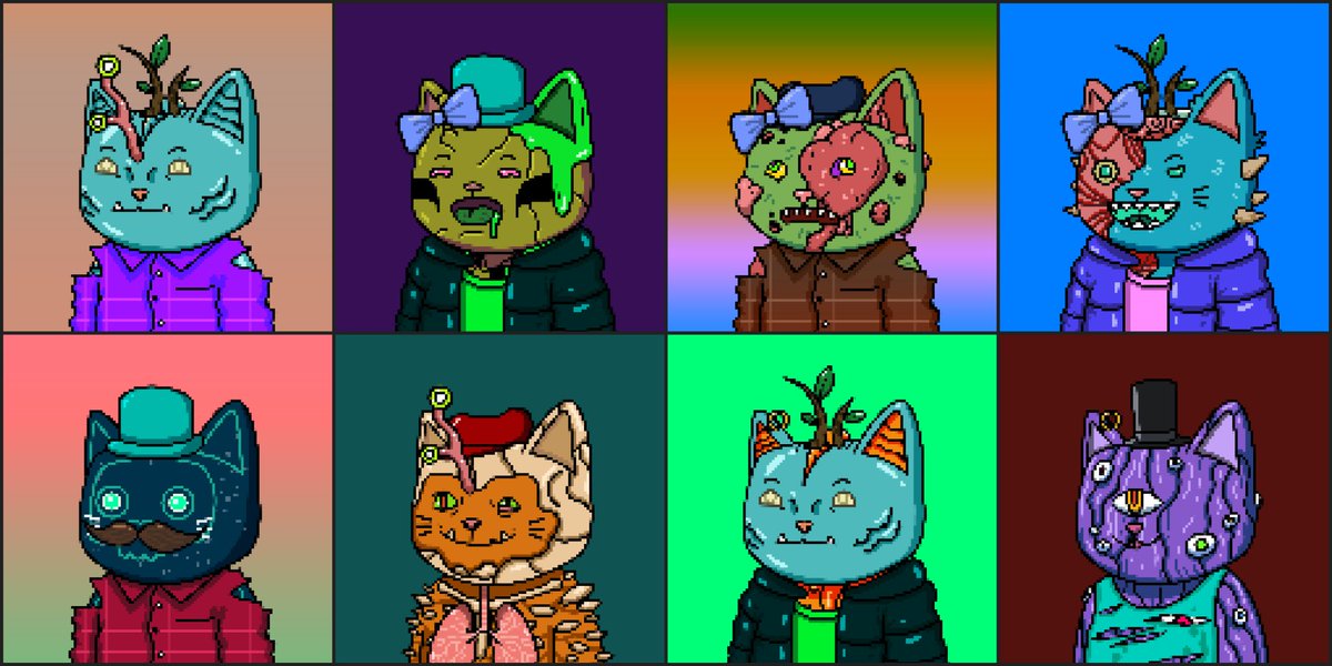 _Cryptogakure's tweet photo. @SocialH12 Check out @PixelMutantCats @mutantcats #NFT https://t.co/jUqv0Cioh9