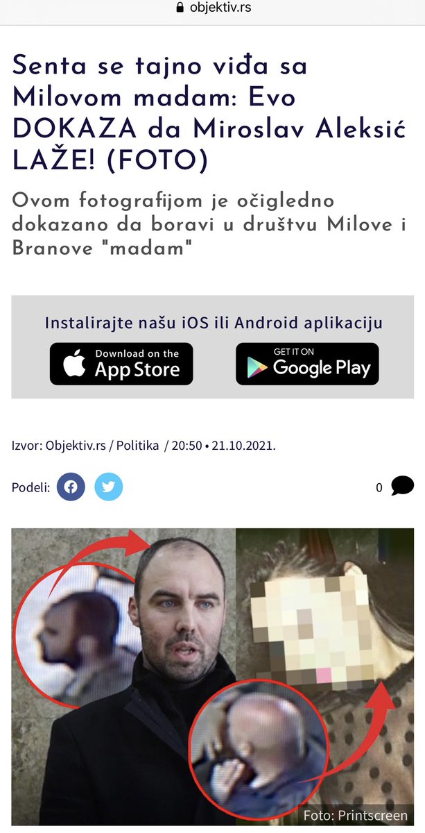 MiikiAleksic's tweet photo. Jedino što je režimski tabloid Objektiv dokazao ovom objavom je to da je BIA pratila inspektora Milenkovića.
Ovim su dokazali i da je Jovanjica projekat pod pokroviteljstvom BIA! https://t.co/3CzwQDV1cU