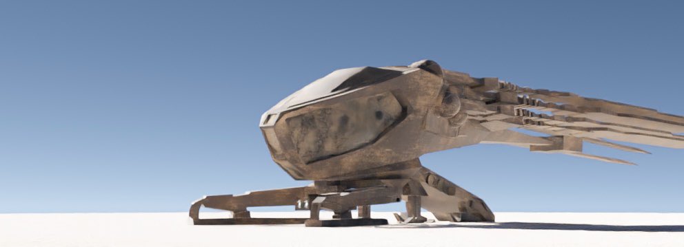 WalkinDude78's tweet photo. You can have your flying cars, bat-planes or whatever. I just want one of these things. #Dune #Thopter https://t.co/8szcDh3VN6