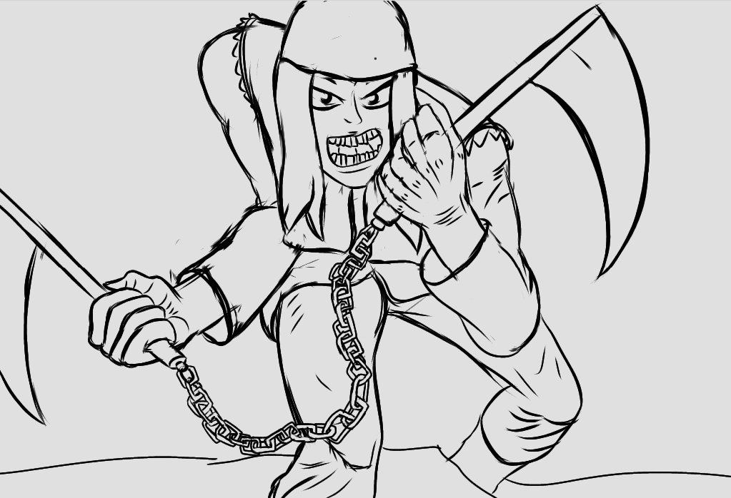 AzzikCanvas's tweet photo. Sketch persion https://t.co/dp2jMMLebn