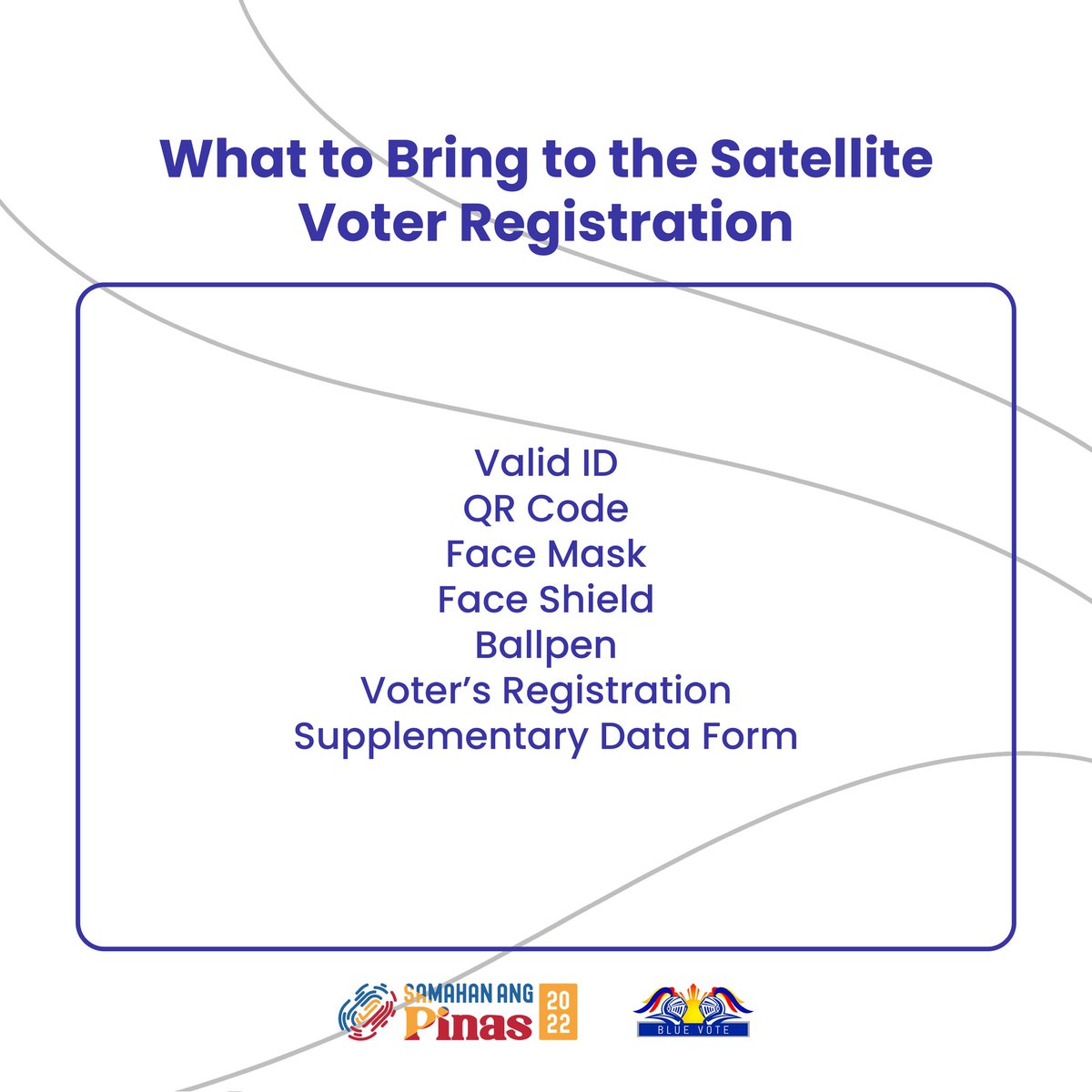 addusamahan's tweet photo. The Ateneo de Davao University and COMELEC District 1 will conduct a Satellite Voter registration on campus this Oct. 23, 2021. Please read the reminders below. 

Pre-register now! 

📝For Students and employees: https://t.co/Wd8tPAJf44
📝 For AdDU Alumni: https://t.co/WWmv390f9v https://t.co/Vr5Mk6h80D