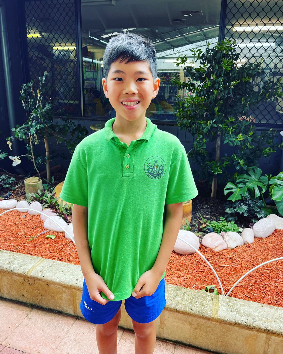 OranaCPS's tweet photo. Congratulations, Mason. You are this year’s Loreto Endeavour Award Winner. You were voted by your peers as the student who best demonstrates our Gospel values of Generosity, Respect and Excellence. We are lucky to have you at Orana. #togiveistoreceive https://t.co/0o4JdWA02h