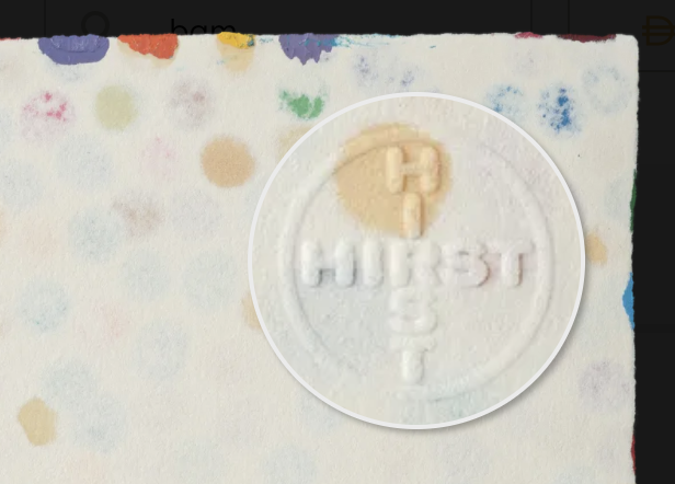 💸💸 Another day, another detail from my beautiful Damien Hirst's The Currency NFT, "Bam It Sounds Like A Stretch" 💸💸currency.nft.heni.com/item/8476 #DamienHirst #DHCurrency #HirstCurrency #NFTs 
@HENIGroup <a href="/hirst_official/">Damien Hirst</a>