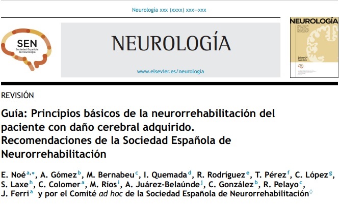 SENeurorreha's tweet photo. Nuestra Guía de principios básicos de manejo neurorrehabilitador del DCS ha sido recientemente publicado en la Revista de Neurología de la SEN.

Esperamos sea de vuestro interés.

https://t.co/39DI7NKKD3

@seneurologia 
#neurorrehabilitacion https://t.co/i6LYYdQFJg