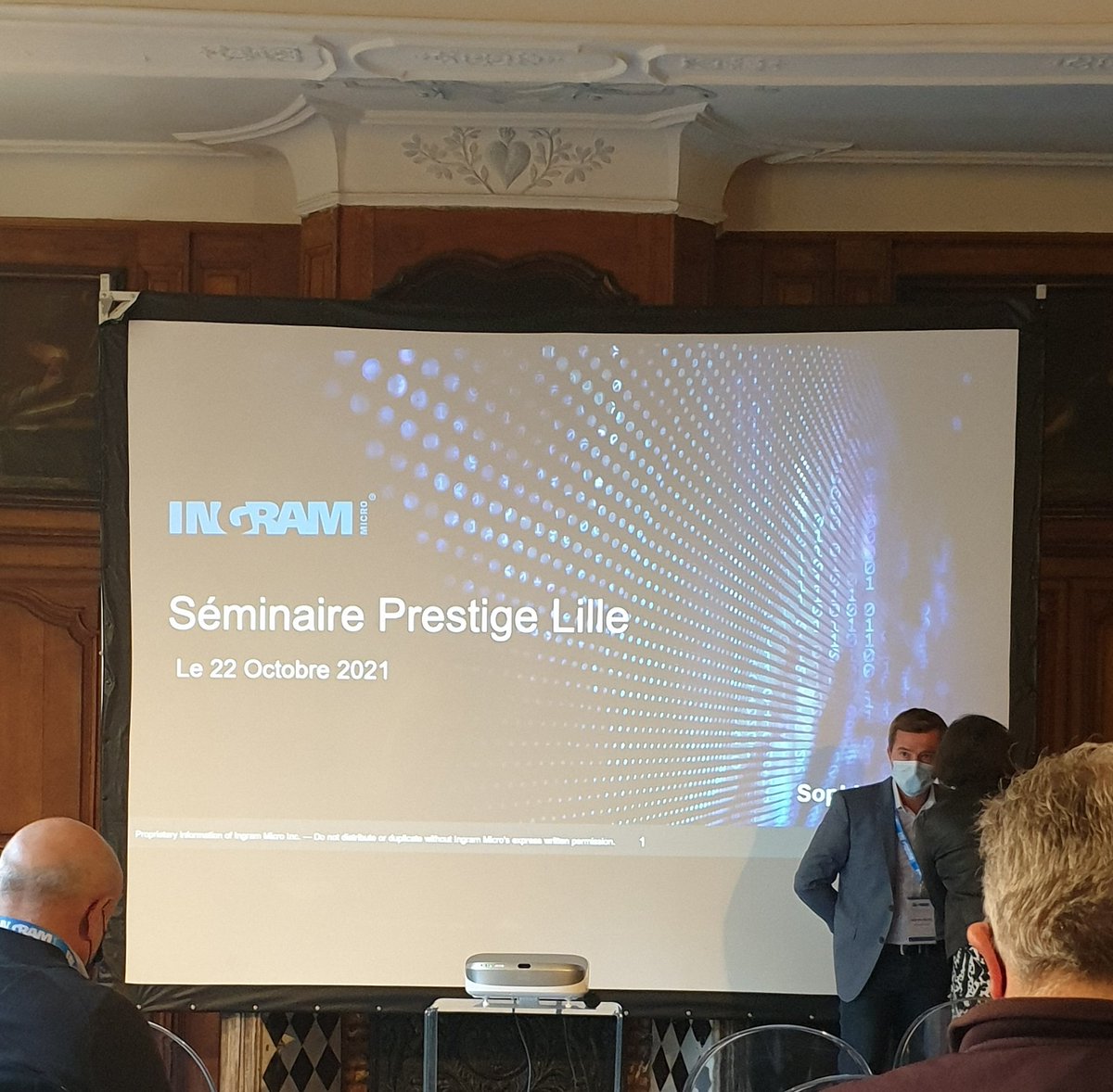 SamuelSeys's tweet photo. @extremIT_FR est présent au Séminaire Prestige Lille organisé par   @IngramMicroInc . Quel plaisir de se retrouver 👍 #Ingram #CestCoolDeSeRevoir https://t.co/kco5uRrPYk