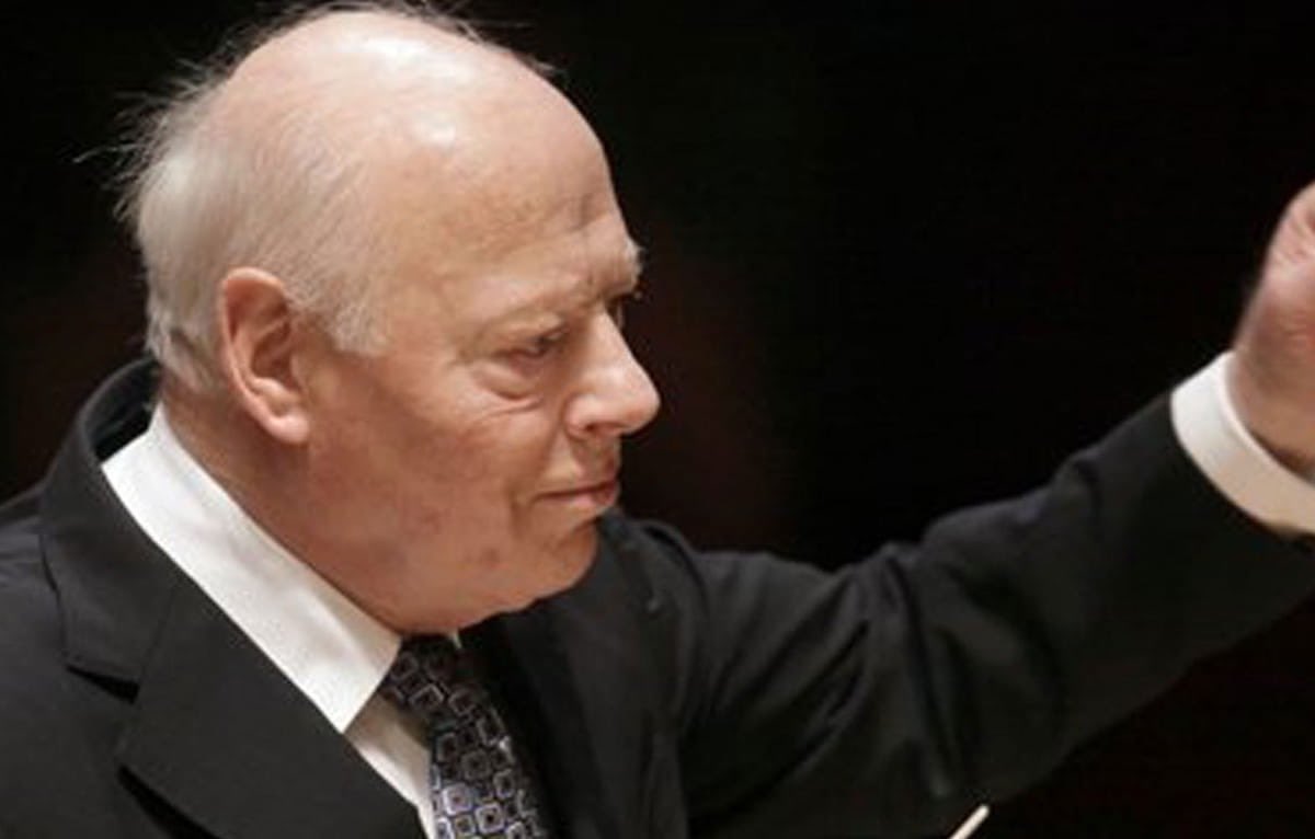 So very sorry to hear of the death of beloved Bernard Haitink. A gentle man of great humility and honesty - qualities that were of course reflected fully in his deeply inspired music-making. He will be much, much missed.