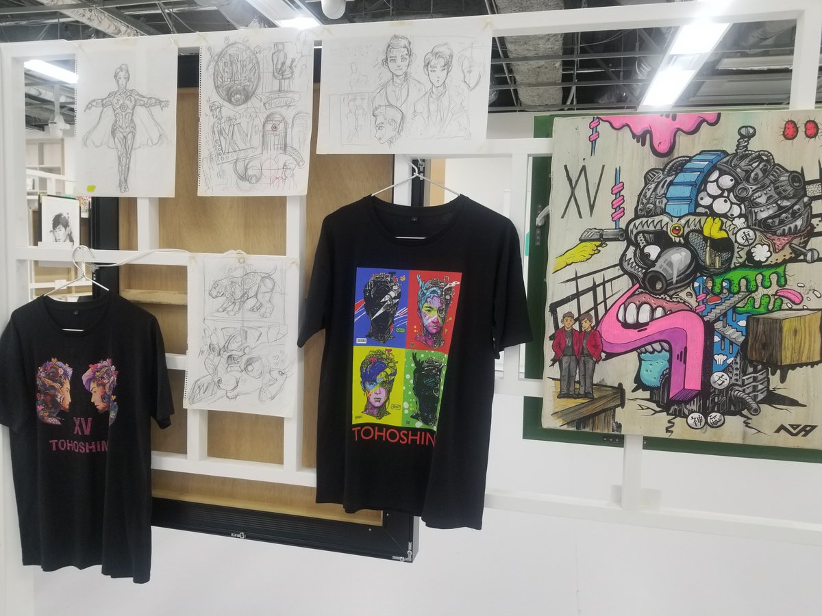 tokkuni's tweet image. 笹田さんの個展に行ってきました😊‼
笹田さんの作品への熱い思いに感動でした💕💕
#YASUTO SASADAExhibition #MAKUAKEinTOKYO