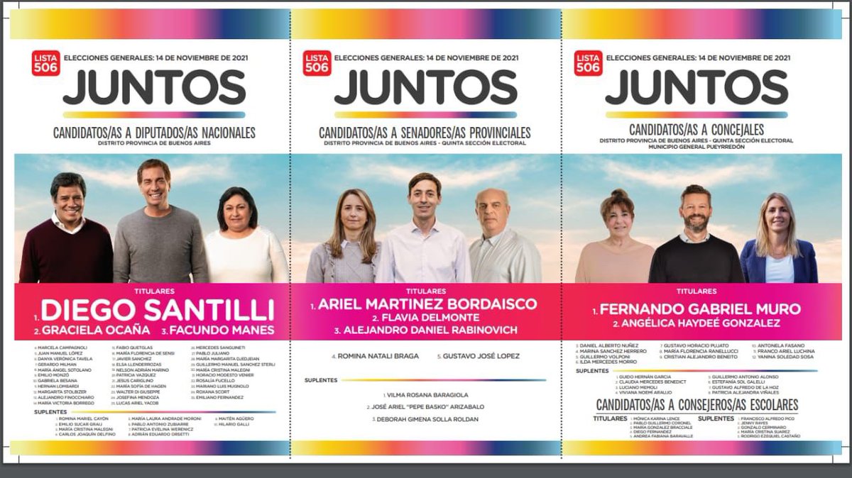 emilianogiri's tweet photo. Para cambiar tenemos que seguir dando pasos JUNTOS, el 14 de noviembre es el equipo del @diegosantilli @ManesF @gracielaocana @ArielMBordaisco @arabinovich_ok @FernandoMuroMgp @AngieGonzok  @MSanchezHerrero https://t.co/5oZ2CubzdW