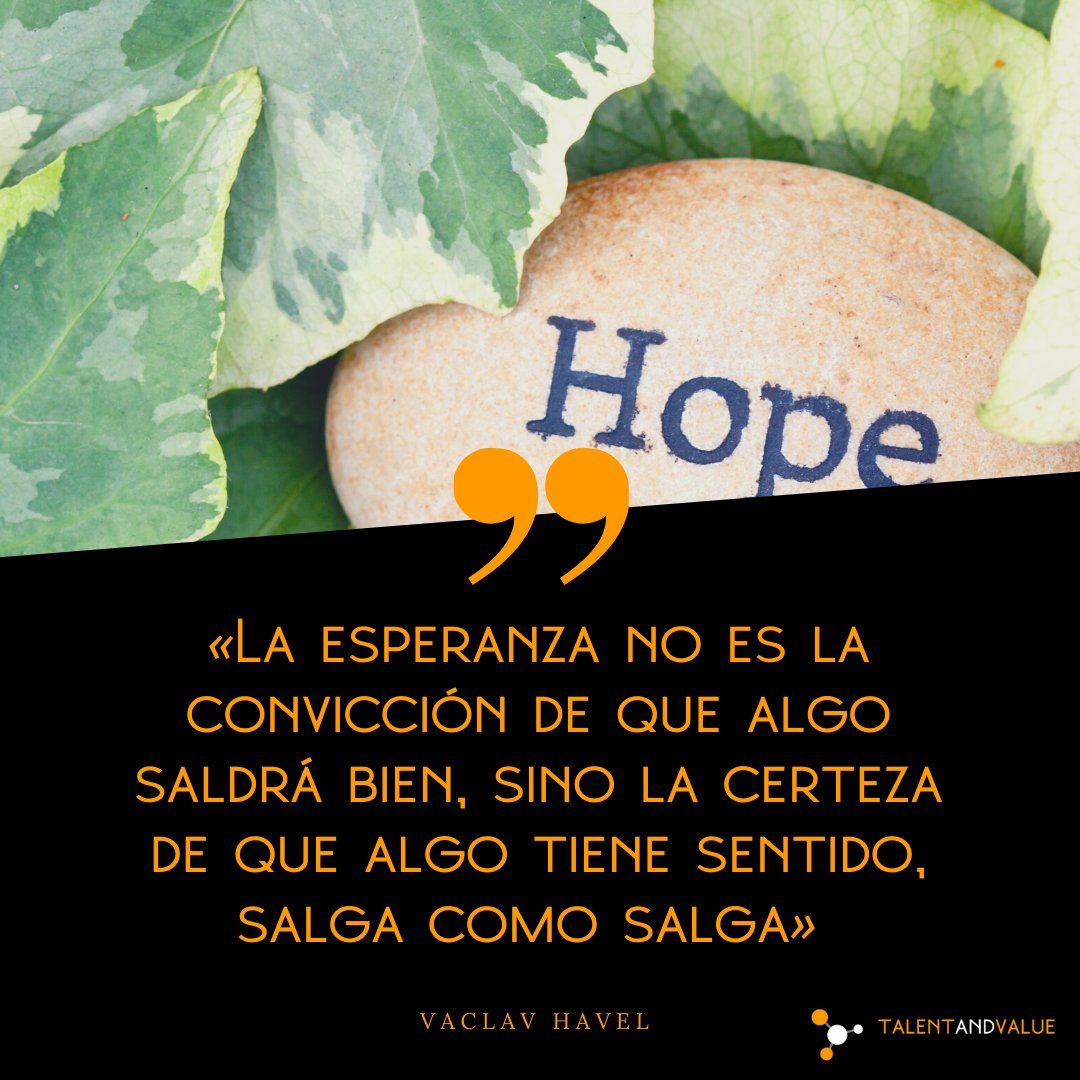 Asegúrate d que lo que haces tiene sentido, así tus esperanzas no serán vanas
#reflexion