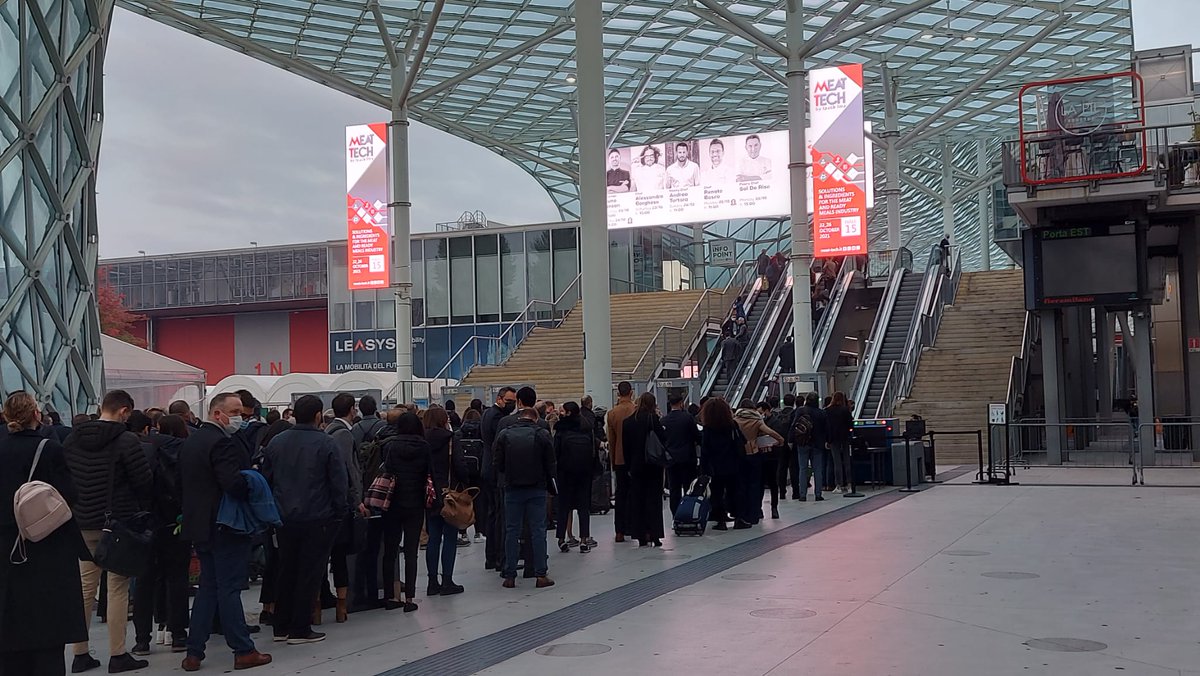meattech2021's tweet photo. MEAT-TECH 2021: welcome to the trade fair exhibiting technologies for meat, cold cuts, ready meals and more. Launching today, the fair is open from the 22nd to the 26th of October at Fiera Milano.#meattech2021
https://t.co/M8AJJ7yw5k https://t.co/Sg8B7w0Ntl