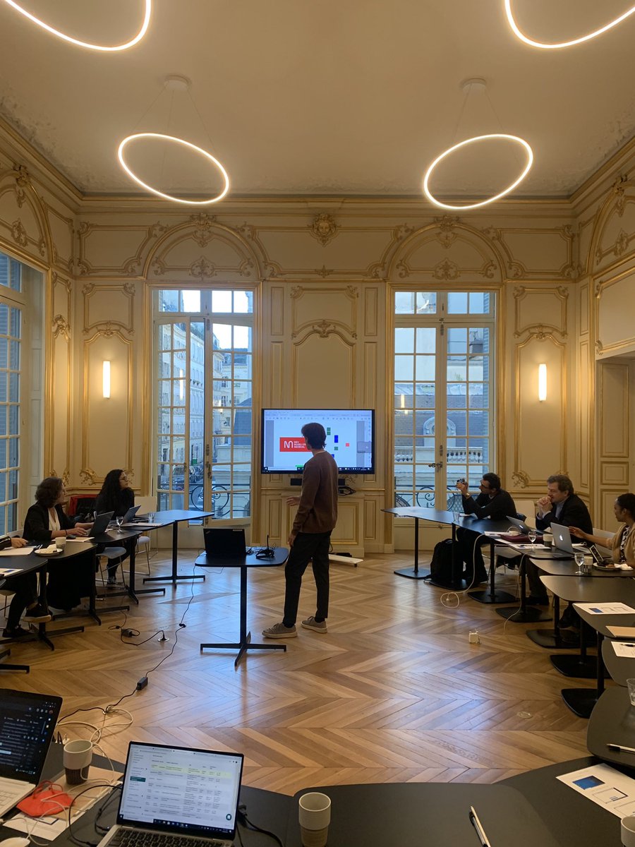 DigiTrainingEU's tweet photo. Good morning! We start the day with the presentations of the #DigiTraining Specific Programme beneficiaries. Jordi Blanque from @MEV_Vic and Marco Berni from #MuseoGalileo are talking about their institutions and the expected outcome from attending the programme. https://t.co/2bsdecShDw