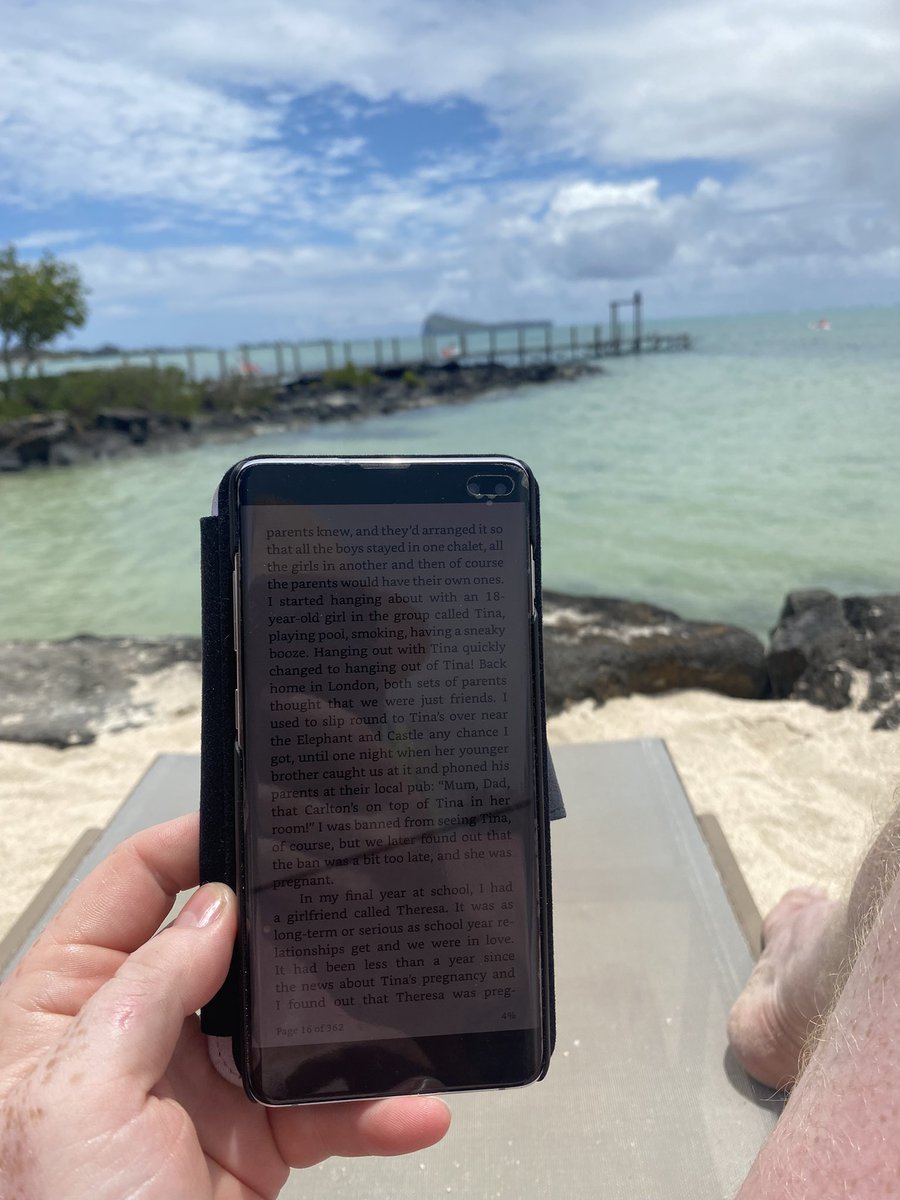 CallumMapplebec's tweet photo. @TheCarltonLeach happy days, just downloaded ‘The Final Say’ whilst on my honeymoon in Mauritius. Decent read so far. 👍 https://t.co/HPKEtsqvum