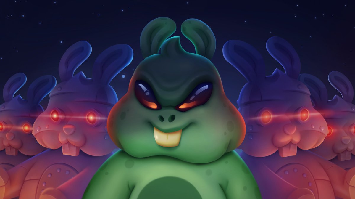 Protecting the metaverse from ugliness everywhere. Minting today. bunnybuds.io #NFTs #NFT #nftcollector #nftcreator #NFTartist