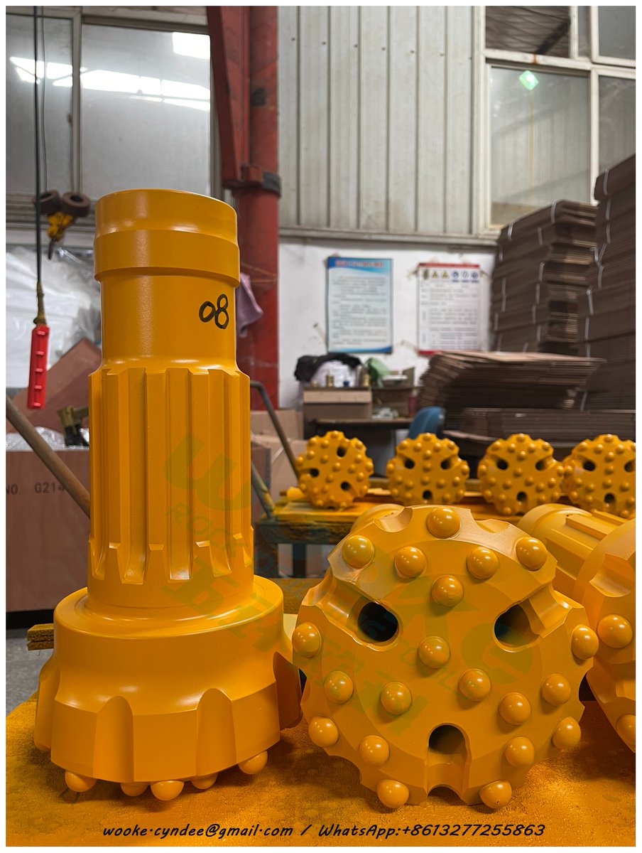 Cyndee4125's tweet image. The valve or valveless drill bits are pretty cool whenever you see them from any angle! They are traveling far away across the sea to see my dear friends.🥳🥳🥰🥰
#dthbits #drilltools #wooke #miningbits #friends  #bits #qlbits #downthehole #welldrilling #drill #bestbits #wookebit