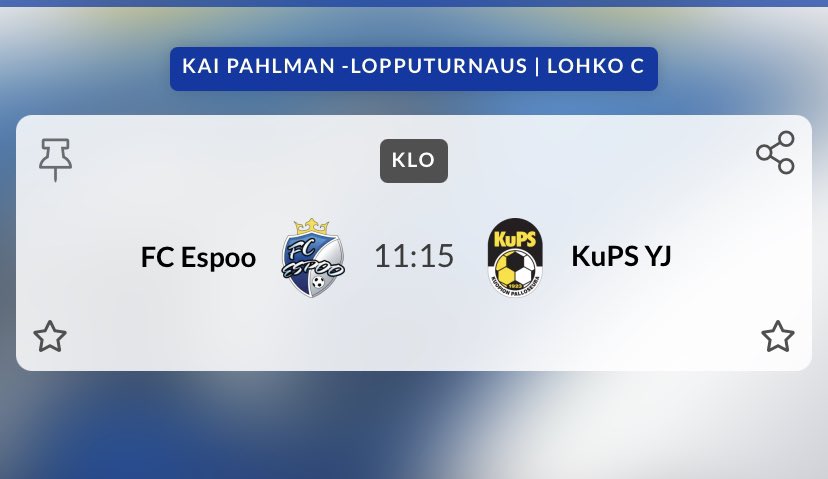 FC Espoo P06 tweet media