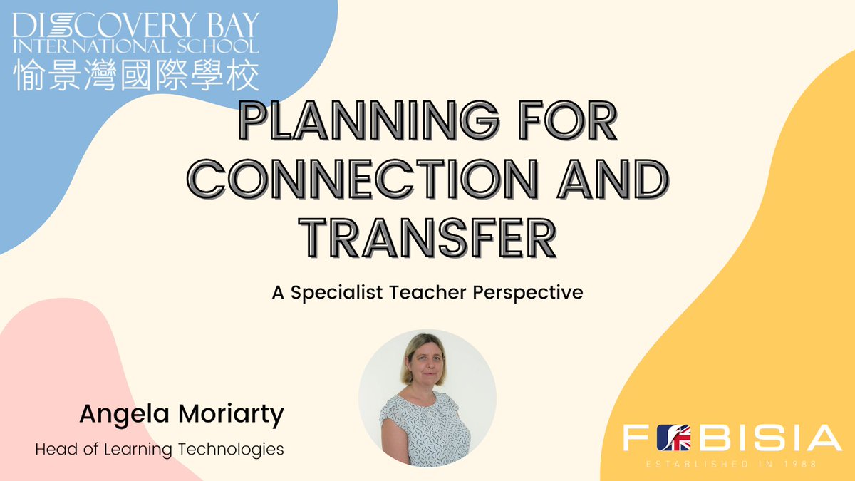 Really enjoyed presenting <a href="/FOBISIA1/">FOBISIA</a> this afternoon, sharing our story of developing a specialist curriculum with a focus on transfer of conceptual understanding and action #fobisiacpd