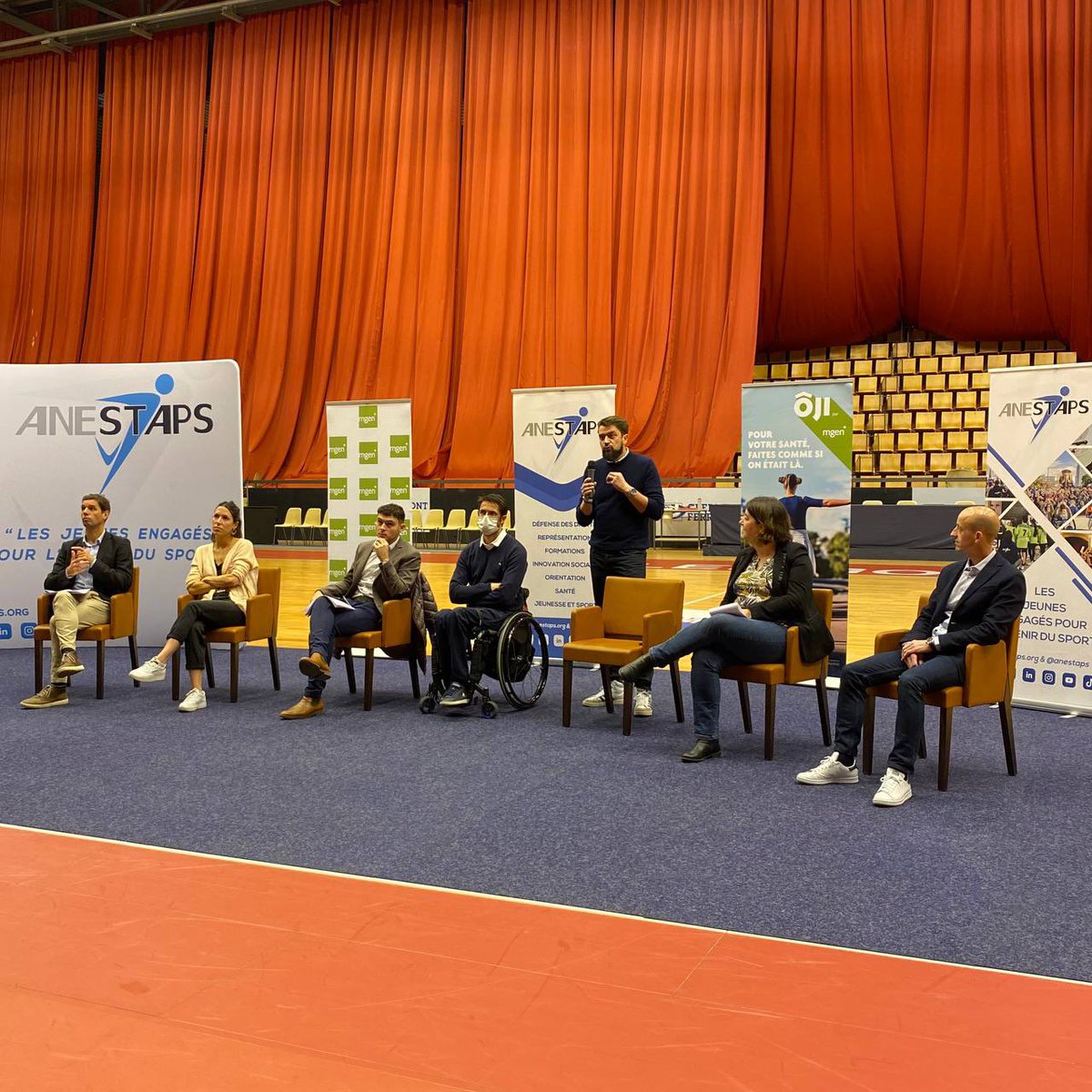 ANESTAPS's tweet photo. [ EDUCATHON 🏋🏻‍♂️ ] 

Pour Jean-Paul Sousa, directeur et fondateur de @Goovesportsante le #SSO est encore trop restreint, il y a un fort manque d’accompagnement et de formations. https://t.co/lGGfvFoY27