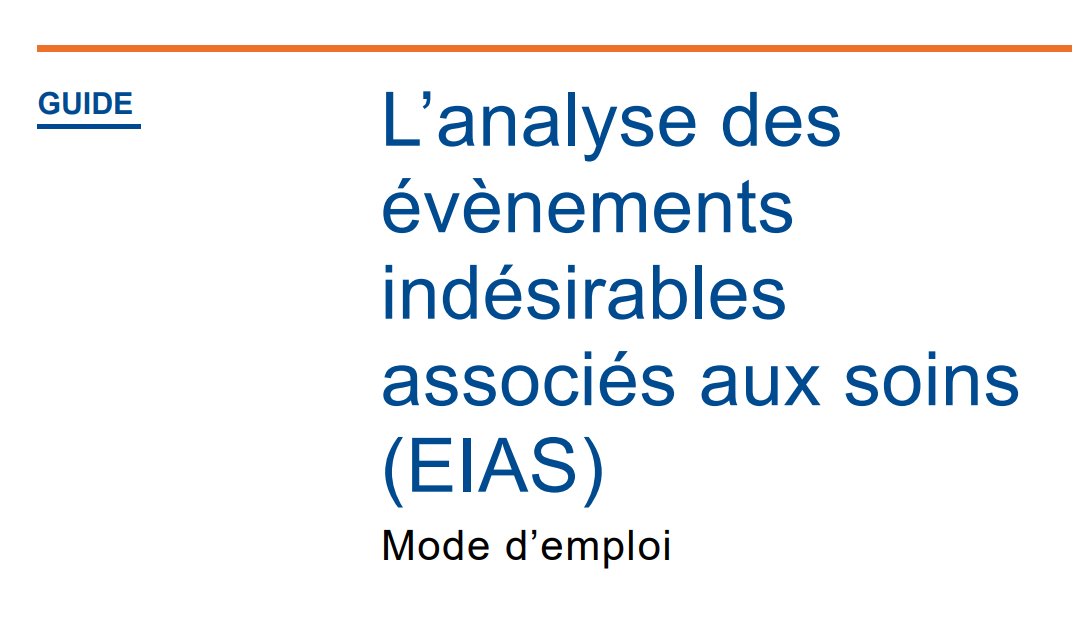HAS_sante's tweet photo. Sécurité du patient | La HAS publie un guide "mode d'emploi" sur l’analyse des évènements indésirables associés aux soins #EIAS en collaboration avec la #FORAP
📌Renforcer la compétence des professionnels de santé pour une analyse des EIAS plus efficace
👉https://t.co/P8QDqB4bhh https://t.co/dePJjeSMfs
