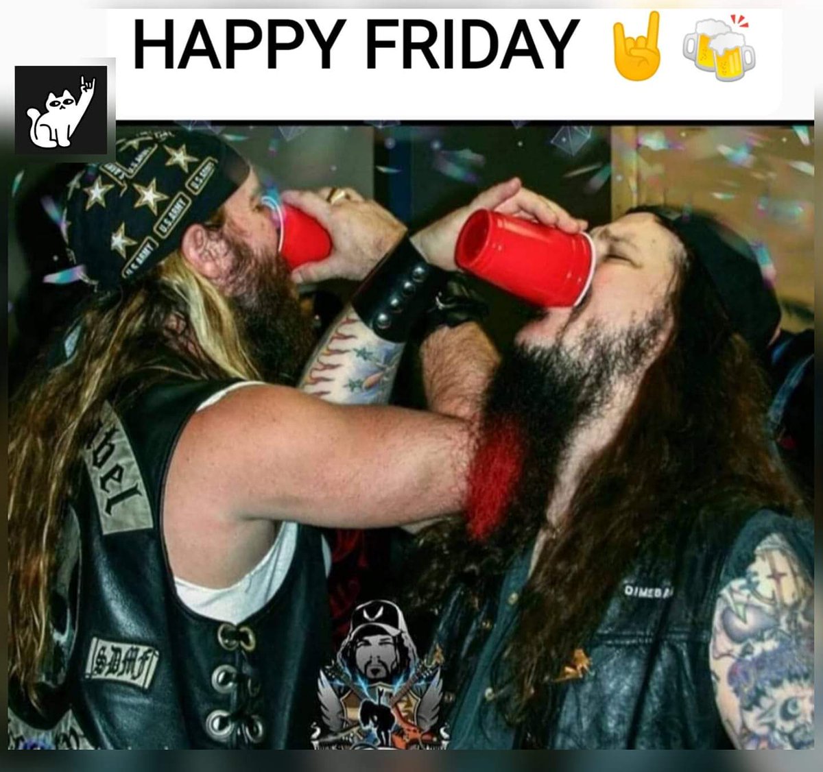 MetalForever_1's tweet photo. #metal #thrashmetal #metalfan #weekend 🤘🤘🍻🍻🍻🍺🍺🍺🥂🥂✌😉 https://t.co/vOdRgsv81B