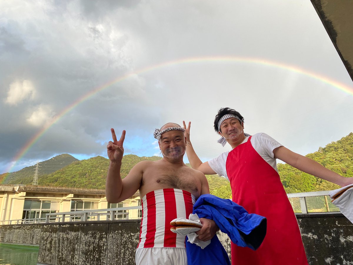 coolpoko_ono's tweet photo. 男は黙って、希望の虹。 https://t.co/hCVI3hPCbr