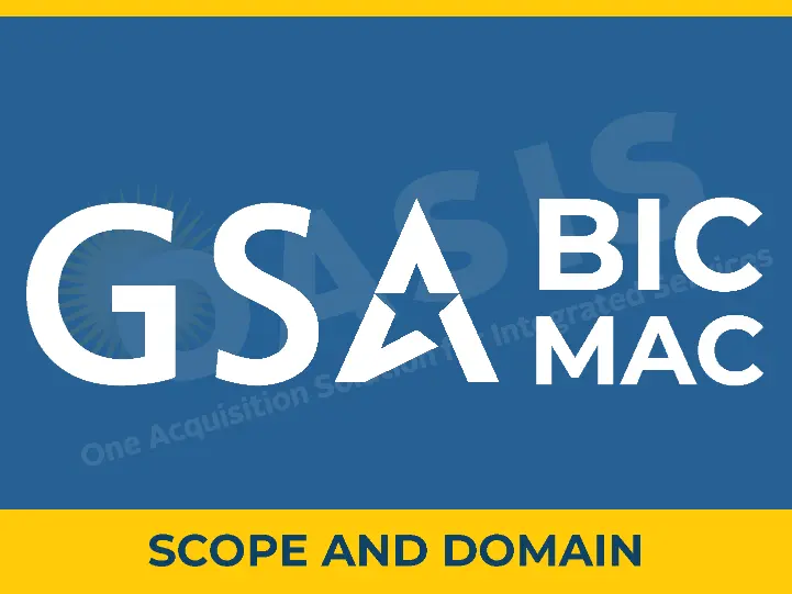 iQuasarLLC's tweet image. BIC MAC is expected to replace GSA&apos;s OASIS. Here is what we know so far about the scope and domain/reserve structure

#contractvehicles #GSA #GSABICMAC #BICMAC #governmentcontracting #federalcontracting

lnkd.in/gNCczV2y