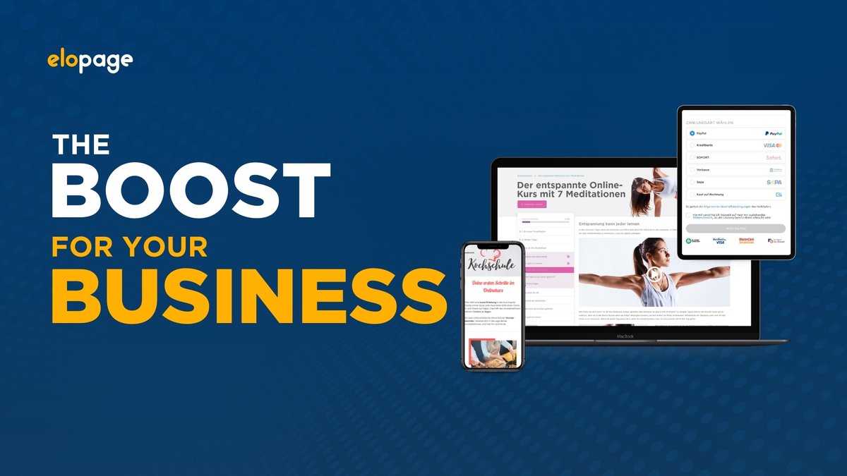 #StartupSpotlight 🌟

This week we put @elopage_com, SaaS platform and payment provider, in the spotlight.

They truly empower entrepreneurs to grow, so don’t miss out – start your 14-day free trial and boost your business now! 💡

elopage.com/en/