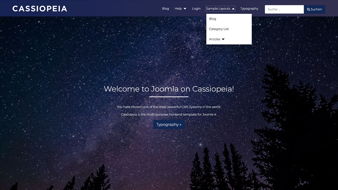 So einfach kann man das #Joomla 4 Template Cassiopeia anpassen: joomlainfo.ch/2021/10/19/cas… 
Kein Coden, kein klassisches Override, nur zum Klicken. Danke an <a href="/cloudfaction/">Maarten Blokdijk</a> für den Support!
#jinfoch
