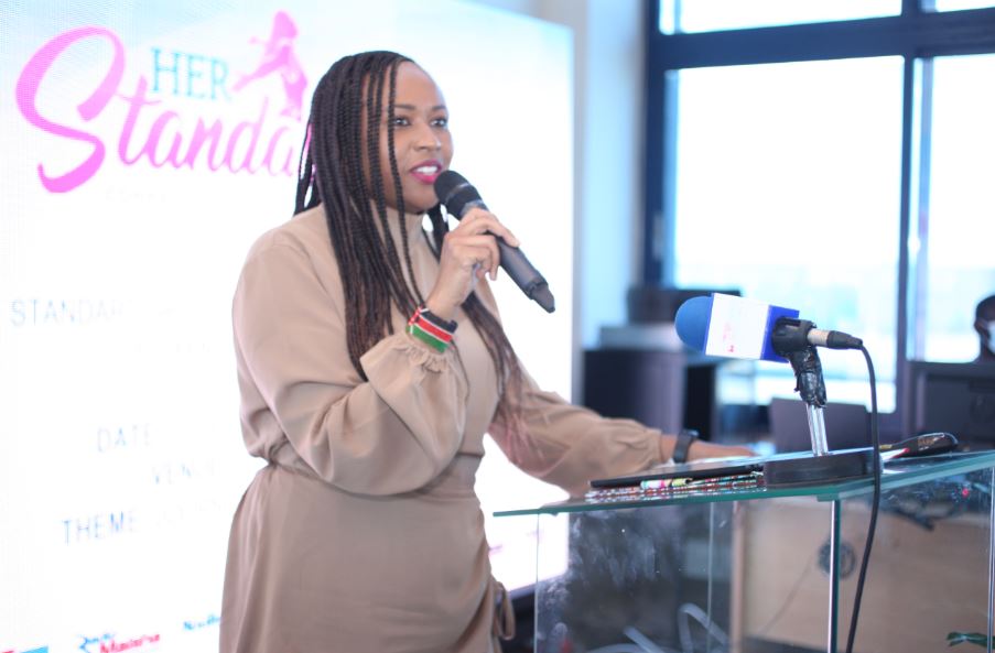 StandardGroupLc's tweet photo. Rose Wachuka Macharia: Women continue to use the varied platforms to ensure that we are heard
#SGWNAtThree https://t.co/KcNObss88u