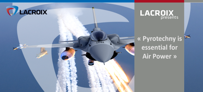 LACROIX_Defense's tweet photo. #SITDEF2021 #AirProtection 
DAY 1 Come to see our range products at #FrenchPavilion. 
Discover the latest evolutions about #Chaff&amp;Flare #MTV to protect Fighters, Transport &amp; training Aircrafts… 
Meet us on exhibition. Or https://t.co/YDyT2SNSMt https://t.co/sPgGytpsQl