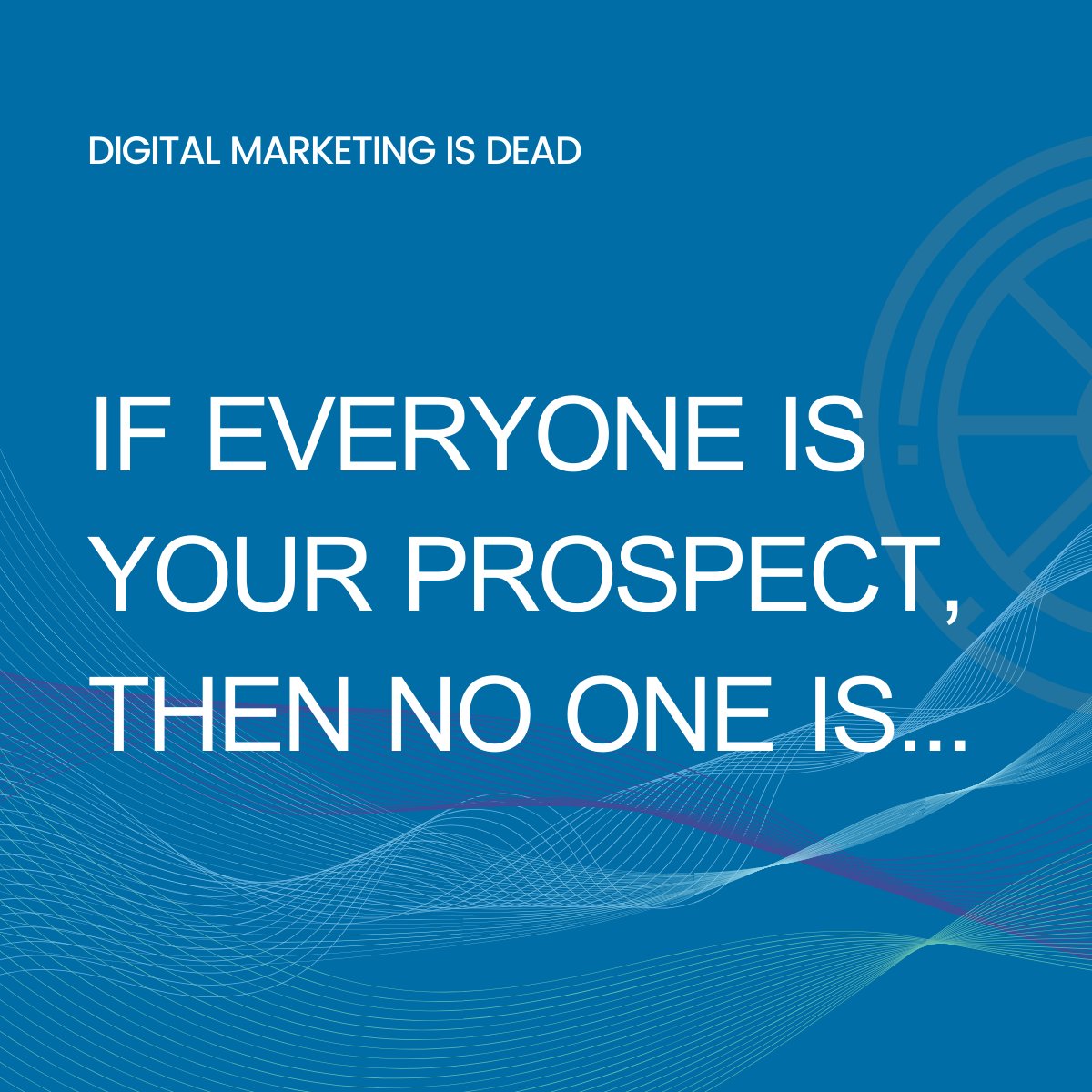 iPOTTgroup's tweet photo. So who exactly is your competition &amp; who is more likely to become a customer? 

If everyone is your customer, then no one is…

#thankyousellingthewheel #digitalmarketingisdead #ipott #marketing #digitalworld

Who is your customer? https://t.co/F4OIRDTKP8