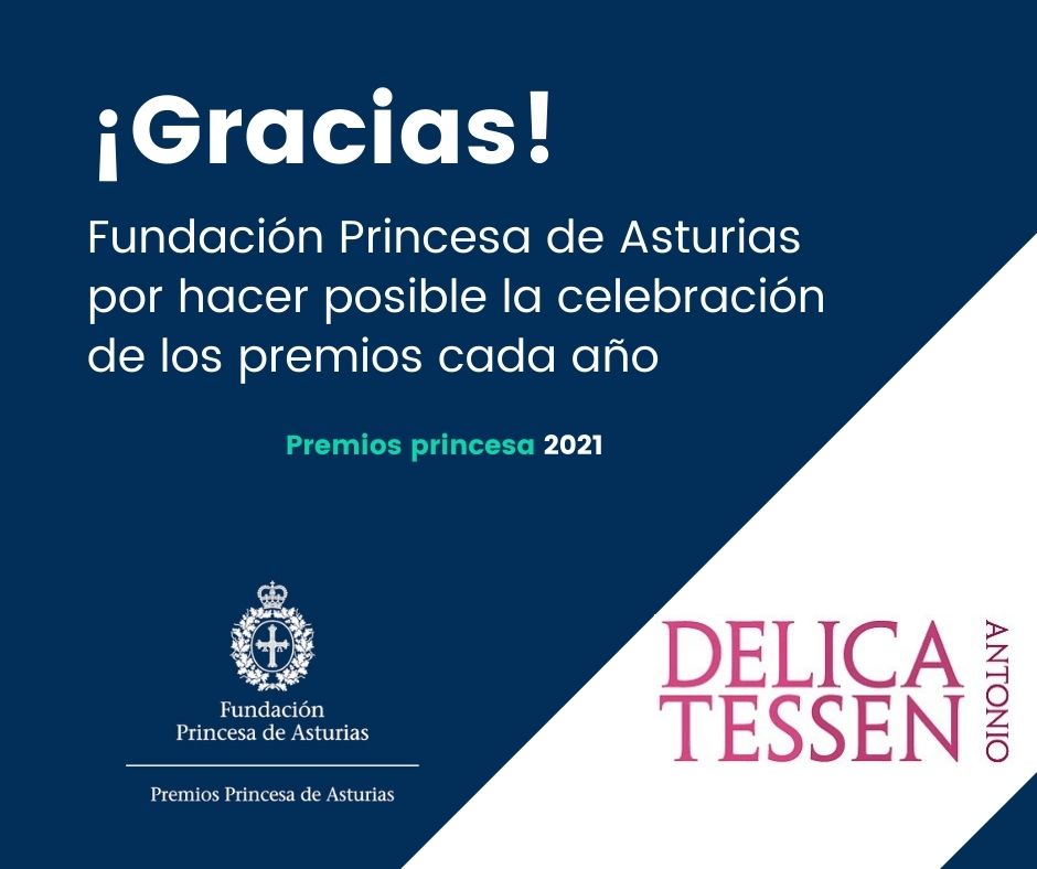 delicatessenant's tweet photo. ◾ Desde Delicatessen Antonio, queremos agradecer a la Fundación Princesa de Asturias hacer posible la celebración de los premios cada año. #gracias #premiosprincesadeasturias2021 #delicatessenAntonio https://t.co/694KS2QMLp