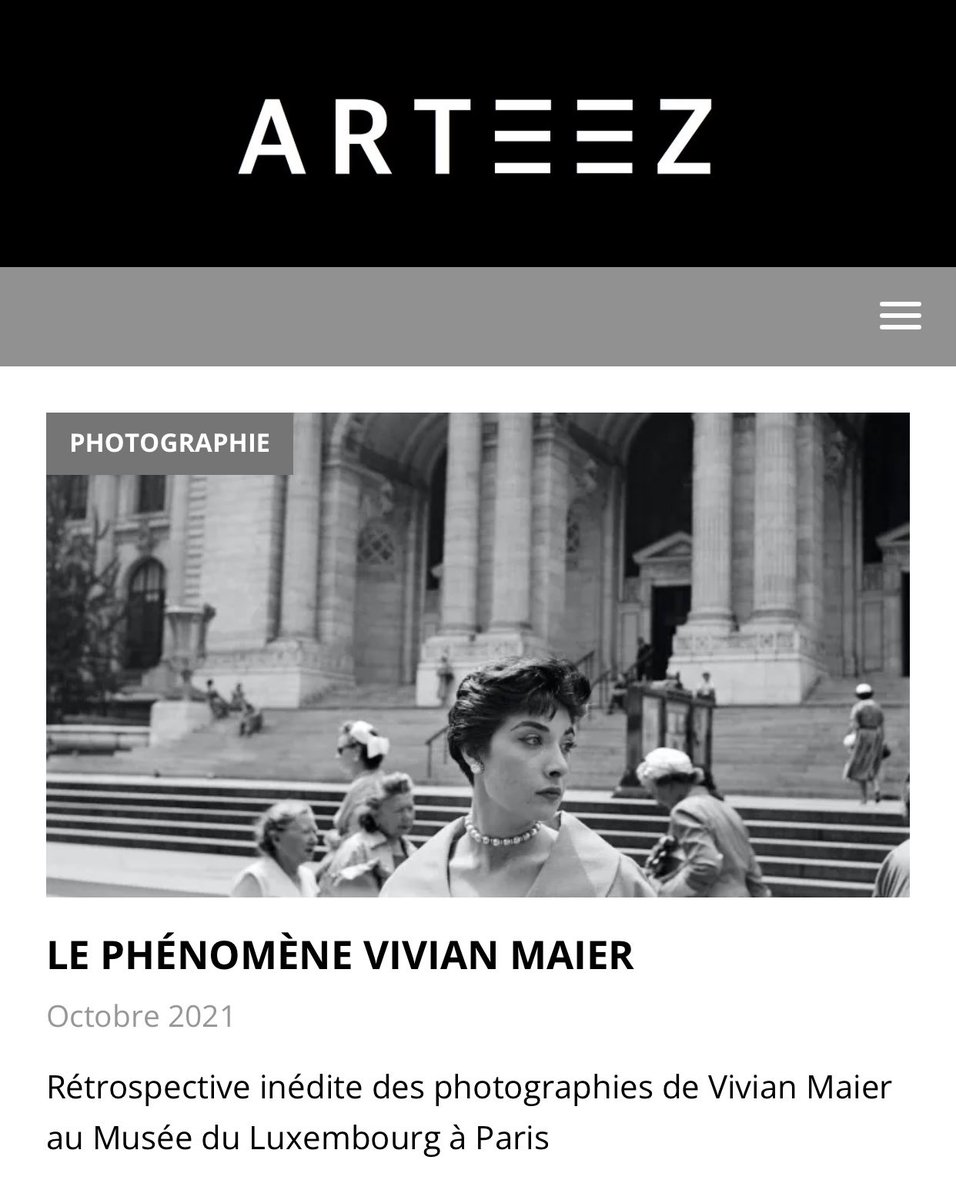 ArteezMagazine's tweet photo. Retrouvez notre article sur https://t.co/0i1AXlumzh

#photographie #photography #art #artiste #artist #artmarket #marchedelart #arteezmagazine #artnews #artmagazine #magazinedart #artlovers #artcollectors #artinvestors #artcollection 
@museeluxembourg https://t.co/n78CRfy7O5