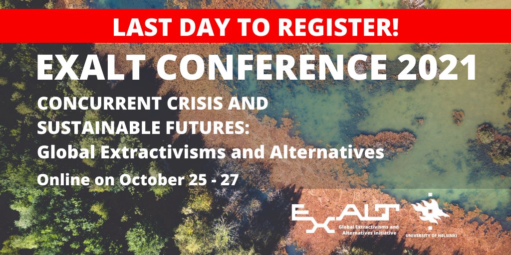 EXALT - Global Extractivisms and Alternatives tweet media