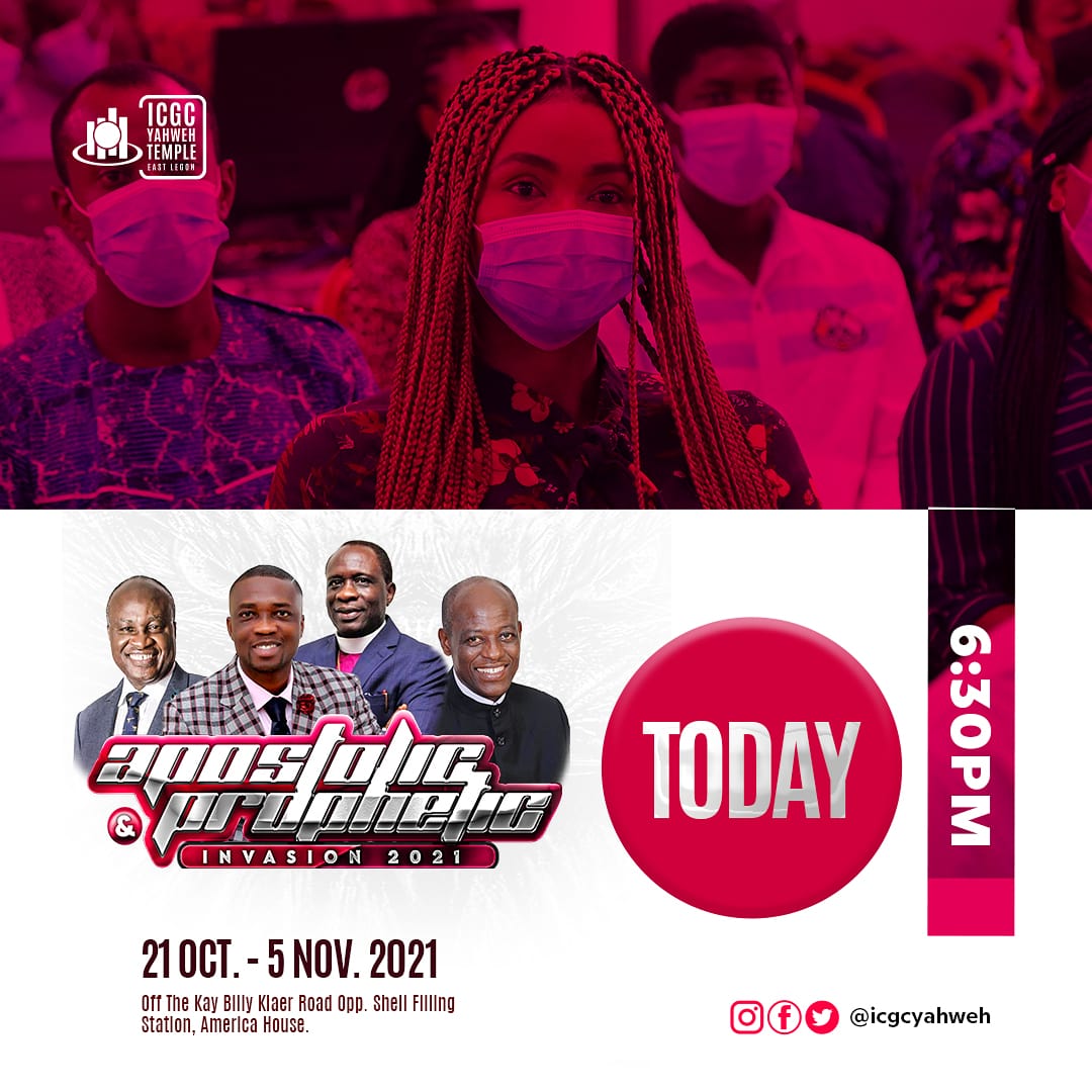 icgcthenewwine's tweet photo. Join us again tonight at 6:30 PM at the Yahweh Temple Auditorium as we continue with The Apostolic and Prophetic Invasion Conference
Theme BEHOLD I DO A NEW THING" Isaiah 43:19
So shall He do for you and your family
#icgcyahweh #revismaila #apostolicinvasion #apostolic #prophetic https://t.co/tOkASHoJEA