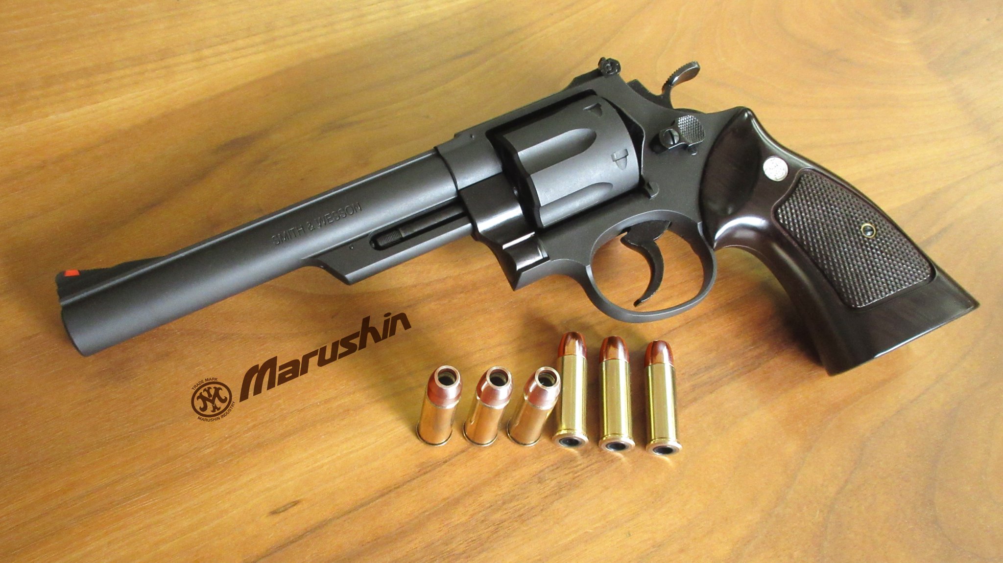 マルシンM29.6.5ハンマー折れインジャンク Gas revolver, broken hammer repair! [S&W M629] A very early