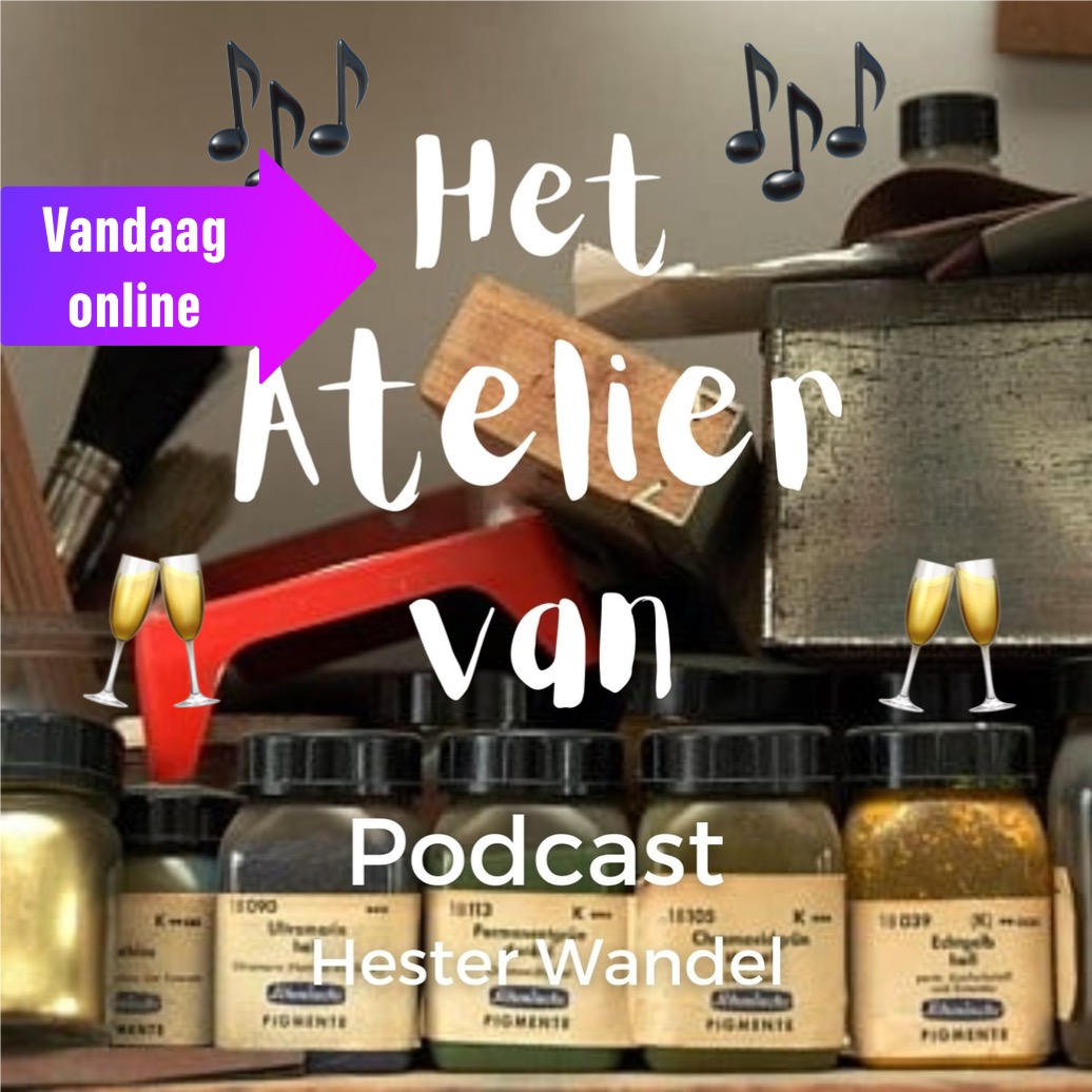 Vandaag is de lancering van mijn eigen podcast: HET ATELIER VAN. Ik ga op bezoek in ateliers van kunstenaars, vormgevers, architecten, goudsmeden en fotografen. Ga je me volgen op podcasts.apple.com/us/podcast/het…?