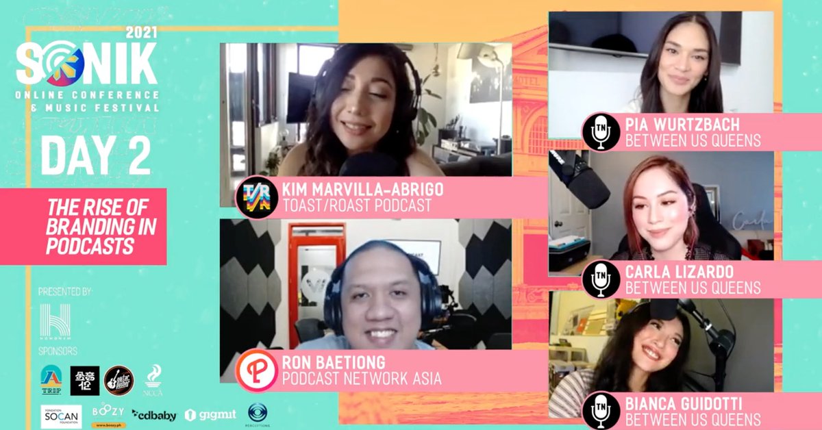 The Rise of Branding in Podcasts now on #SonikPH2021

Join us here: bit.ly/sonik2021phili…

#PhilippinesRising ⤴️