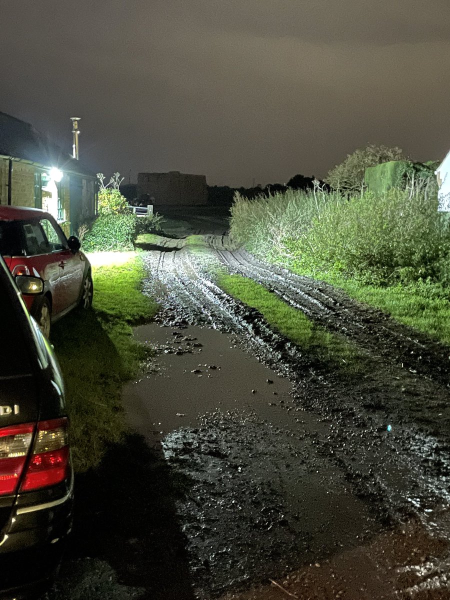 ViolenceOpera's tweet photo. It’s wedding eve, and the house has never been so tidy! Shame about all the mud in the lane 😂 https://t.co/s0RTjnKvZm